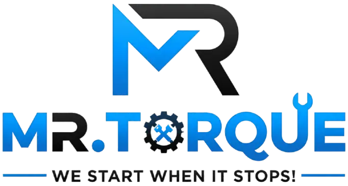 Mr. Torque Mobile Mechanic Calgary logo representing professional on-site car, truck, and RV repair services.