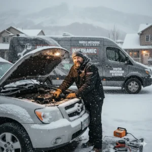 Trusted Mobile Mechanic in Calgary providing on-the-spot car repairs