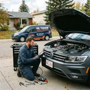 Mobile car mechanic Calgary providing on-site vehicle repair
